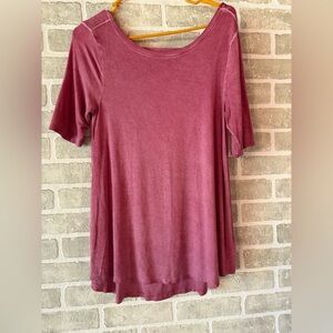 Cable & Gauge Women's Pink Top